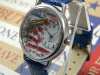 ⌚US flag and stars，Watch with gun charm