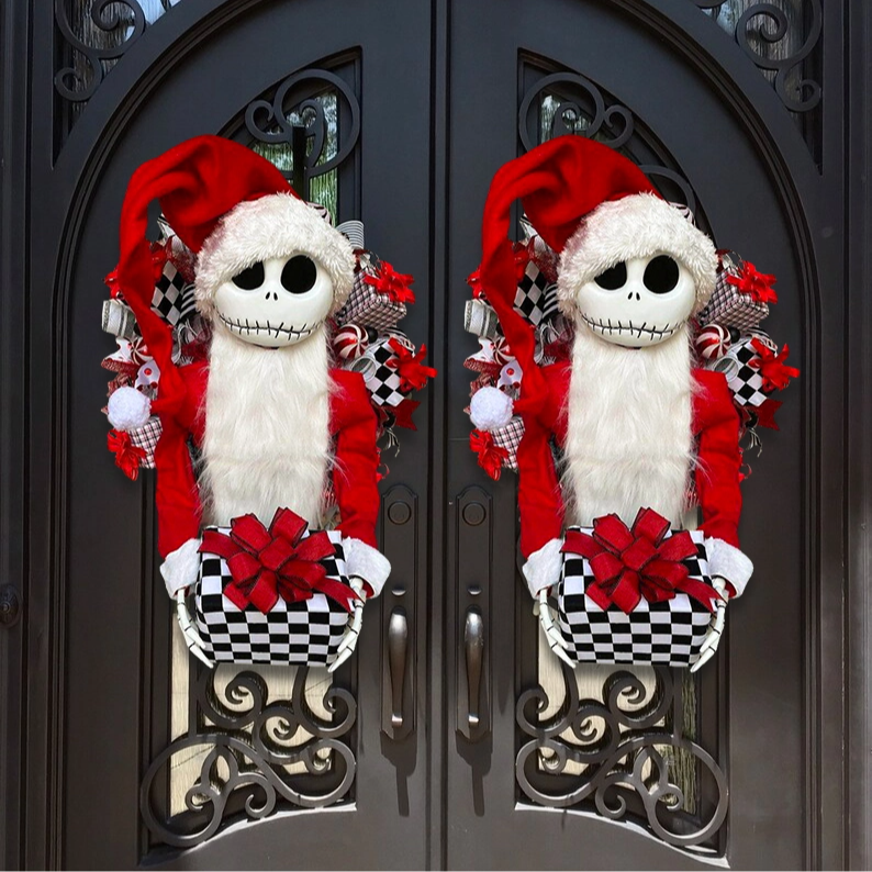 🔥Last Day Promotion 48% OFF-🎁-Jack Skellington, Nightmare Before Christmas, Christmas Wreath