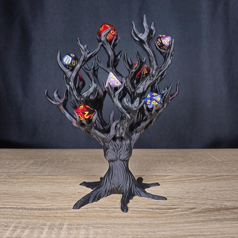 🎲Dice Holder Tree Goddess