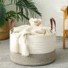 KAKAMAY Large Blanket Basket (20