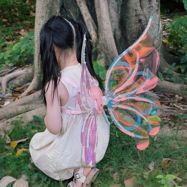 (🎄2023-Christmas Hot Sale🎁)Electric Butterfly Wings With Music Lights