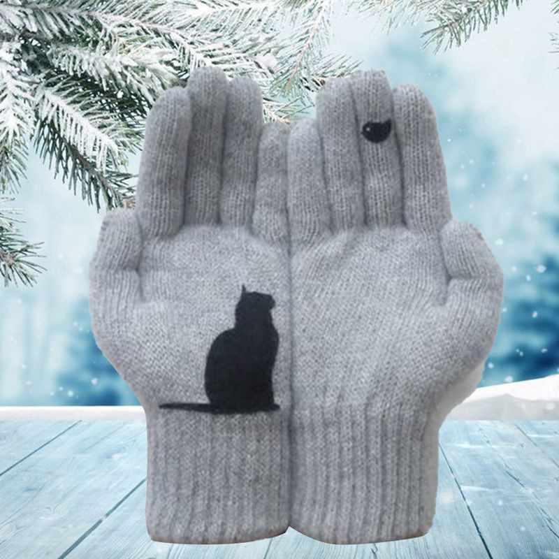 🎄Early Christmas Sale 49% OFF-🎁Cat Fan Cotton Gloves