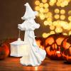 🔥My new Boo guys came today!🧙‍♀️Halloween Faceless Witch Lantern Statues – Set of 2