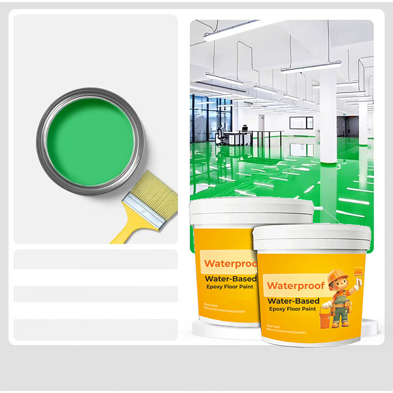 🎄Christmas Sale - 70% OFF🎁Waterproof Water-Based Epoxy Floor Paint-Buy 2 Free Shipping