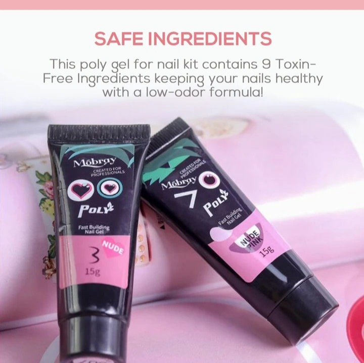 Last Day Promotion 48% OFF - Easy PolyGel Nail Lengthening Kit