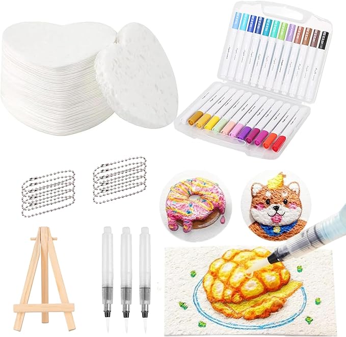 🎁TikTok Last Day Sale - 70% OFF😃Great Summer Activity Idea! – Magic 3D Foam Texture Painting Kit 🎨✨