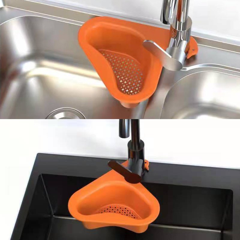 (🎁Women's Day Sale - 50% OFF)Kitchen Sink Drain Basket Swan Drain Rack - BUY 2 GET Extra 10% OFF