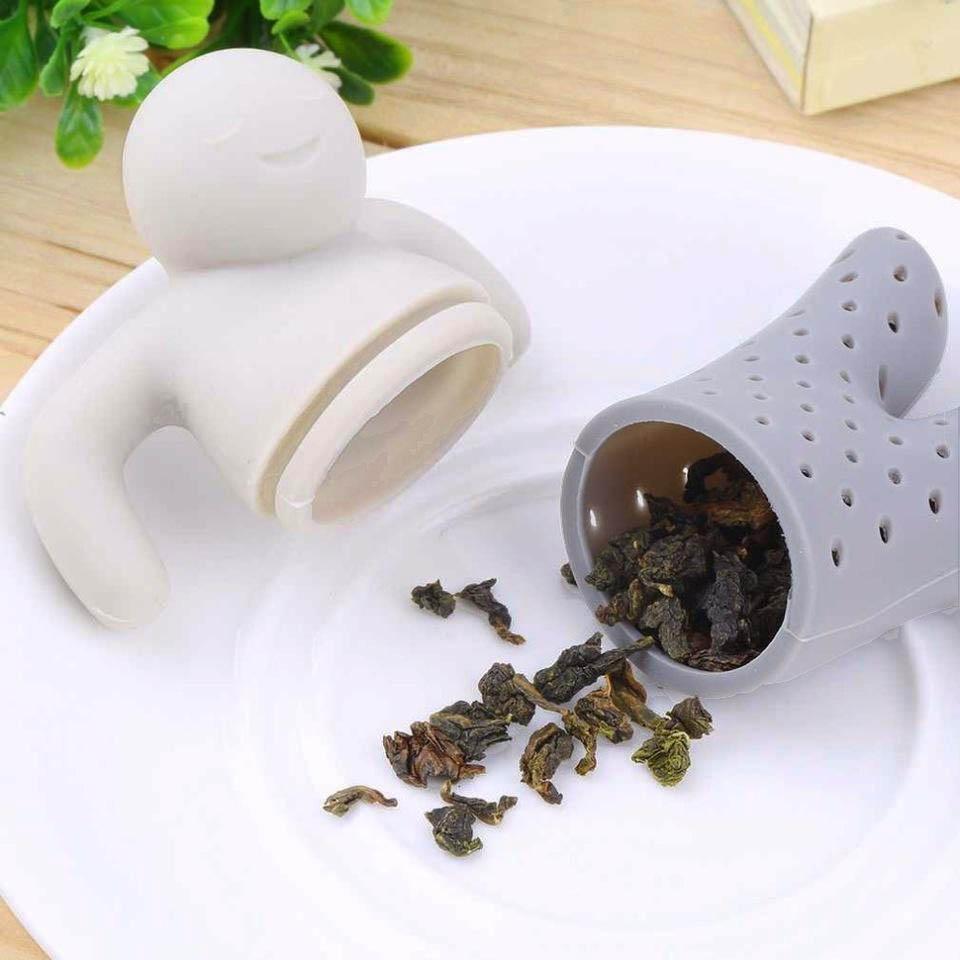 Silicone Little Man Tea Herb Infuser Strainer