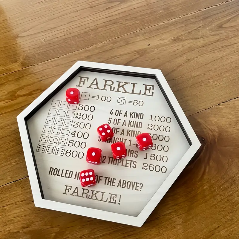 Farkle Dice Tray