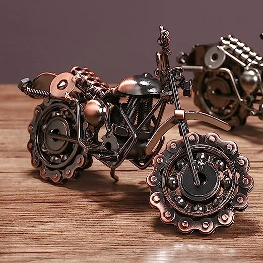 🎁Last Day Promotion- SAVE 70%🔥Retro Harley Metal Motorcycle Art Handcraft