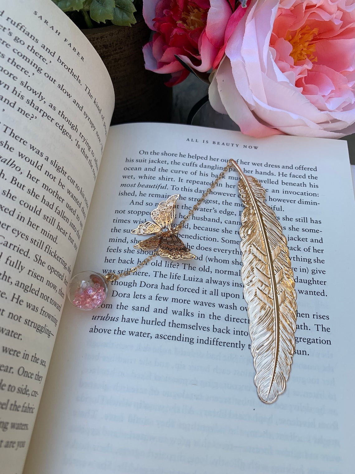 Summer Hot Sale 50% OFF - Metal Feather Bookmark(Gift box included)BUY 2 FREE SHIPPING