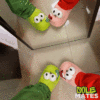 SoleMates™ Kissing Slippers