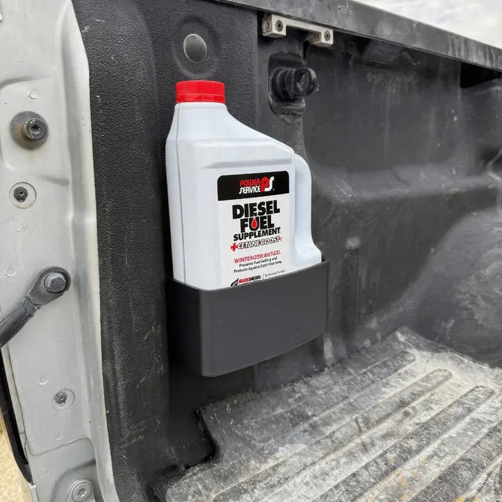 Magnetic Diesel Additive Bottle Holder
