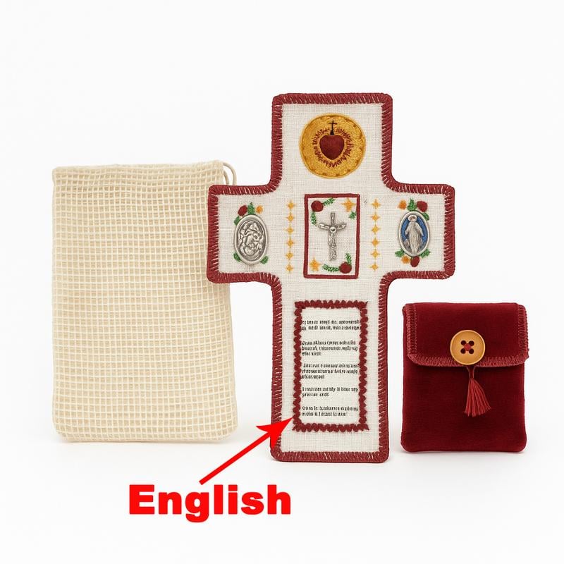 Handmade Catholic Prayer Pocket✝️