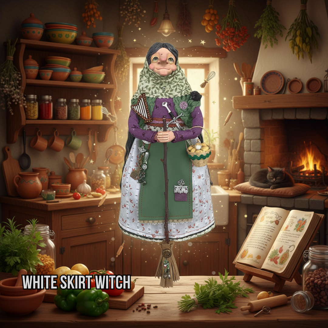 🔥Last Day Promotion 70% OFF🧙Handmade Kitchen Witch Doll