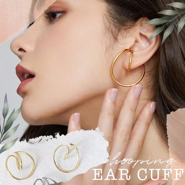 Last Day Sale-Hooping Ear Cuff-Buy 2 Get 10% Off! &Free Shipping