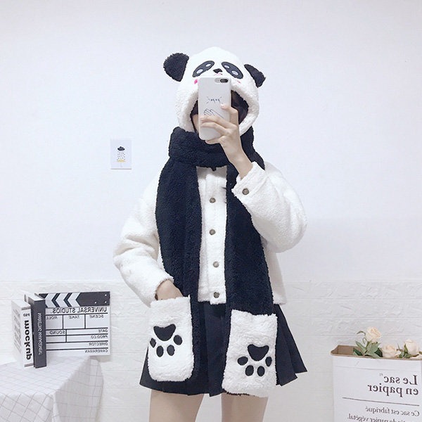 Early Christmas Hot Sale 50% OFF- 3-in-1 Panda Hat