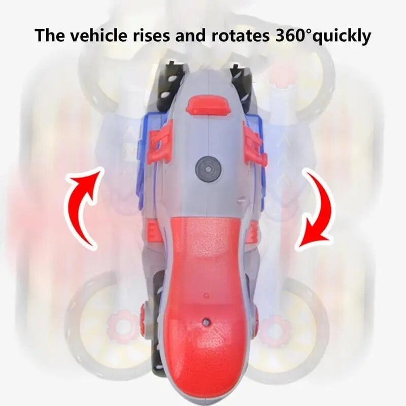 🔥Last Day Promotion 48% OFF-🎁-New Electric Light and Music Deformation Motorcycle