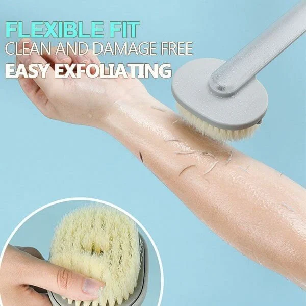 (Last Day Promotion - 50% OFF) Long Handle Liquid Bath Brush, Buy 2 Free Shipping ONLY TODAY🔥