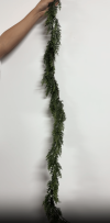⛄2025 Christmas 6 FT 2 Pcs Artificial Cedar Garlands