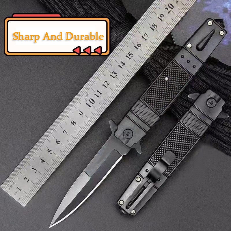 TOSAHWI Handmade Self Defense Knife Folding Knife Portable And High Hardness-6669