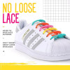 (Last Day Promotion-SAVE 60% OFF) Multicolor Lazy Elastic Shoelaces (Set of 12 fits one pair of shoes)