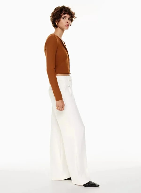 HIGH WAIST TAILORED WIDE LEG PANTS - Buy 2 Get Extra 10% OFF & FREE SHIPPING