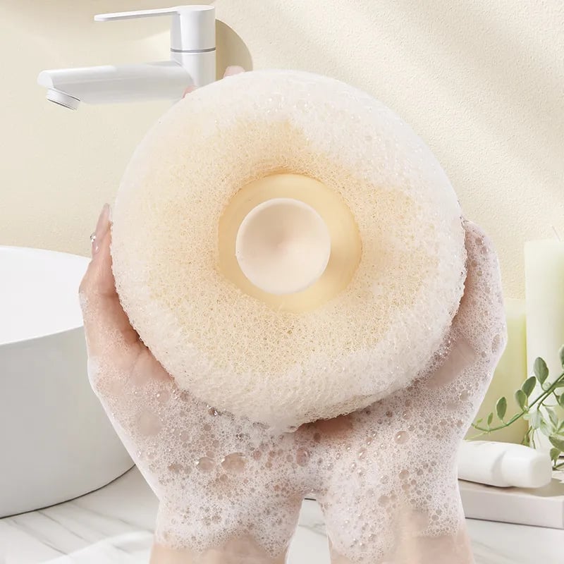 (🌲EARLY CHRISTMAS SALE - 50% OFF) 🛁Super Soft Sunflower Suction Cup Bath Ball🌻, 🔥Buy 5 Get 5 Free & Free Shipping