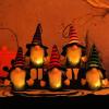 Halloween Gnome Figurines