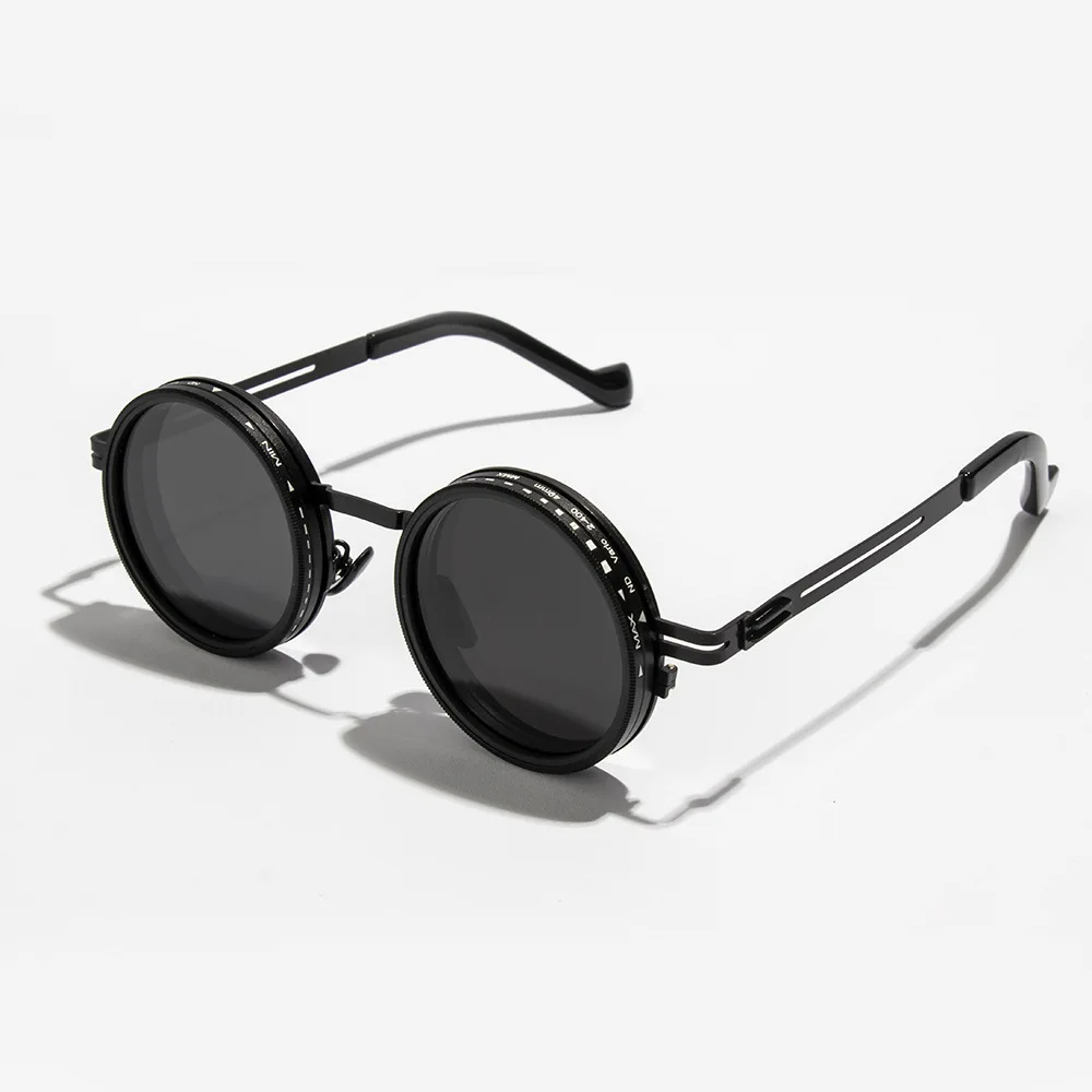 LUMNIX™ Adjustable ND Filter Sunglasses – 9-Level Light Control