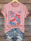 Women's casual FDT freedom democracy truth T-shirt