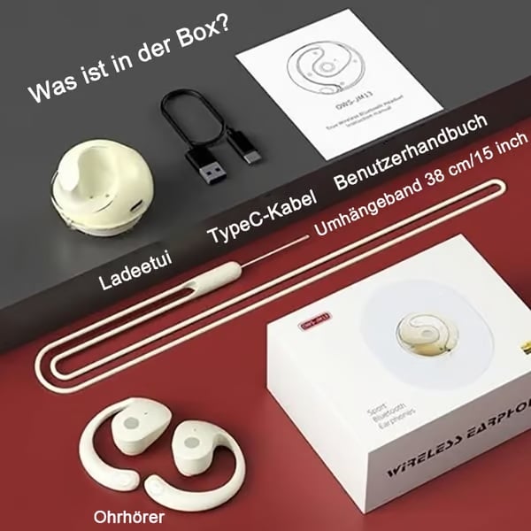 🏆Letzter Tag Verkauf 50% Rabatt🔥 AI Translation OWS Wireless Neue Bluetooth5,4 Kopfhörer (Passend für iOS und Android)