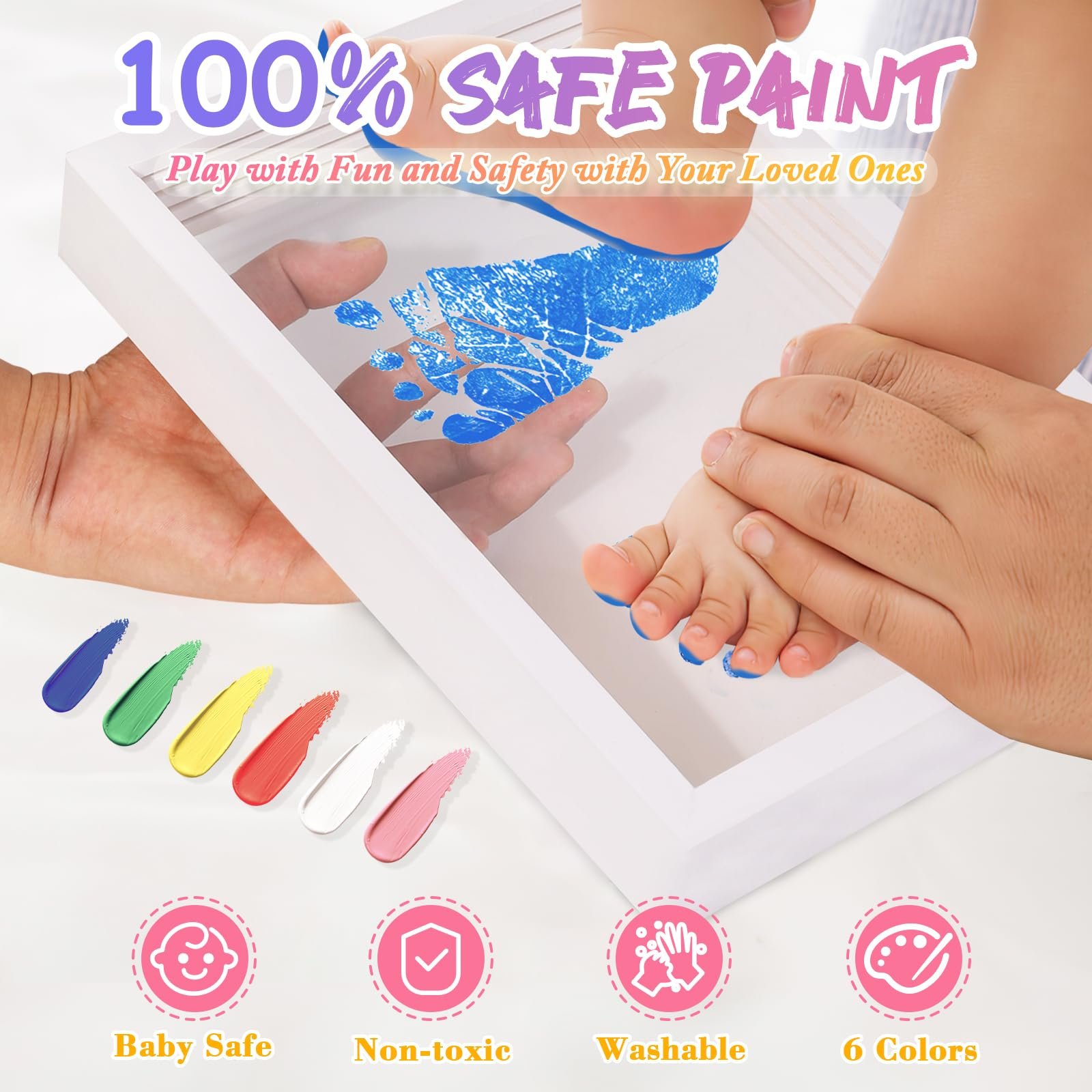 💥LAST DAY SALE 50% OFF💥Family Handprint Kit⚡BUY 2 FREE SHIPPING