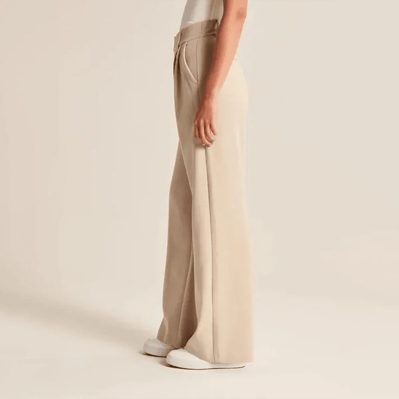 (🔥Last Day Promotion - 50%OFF) High Waist Tailored Wide Leg Pants