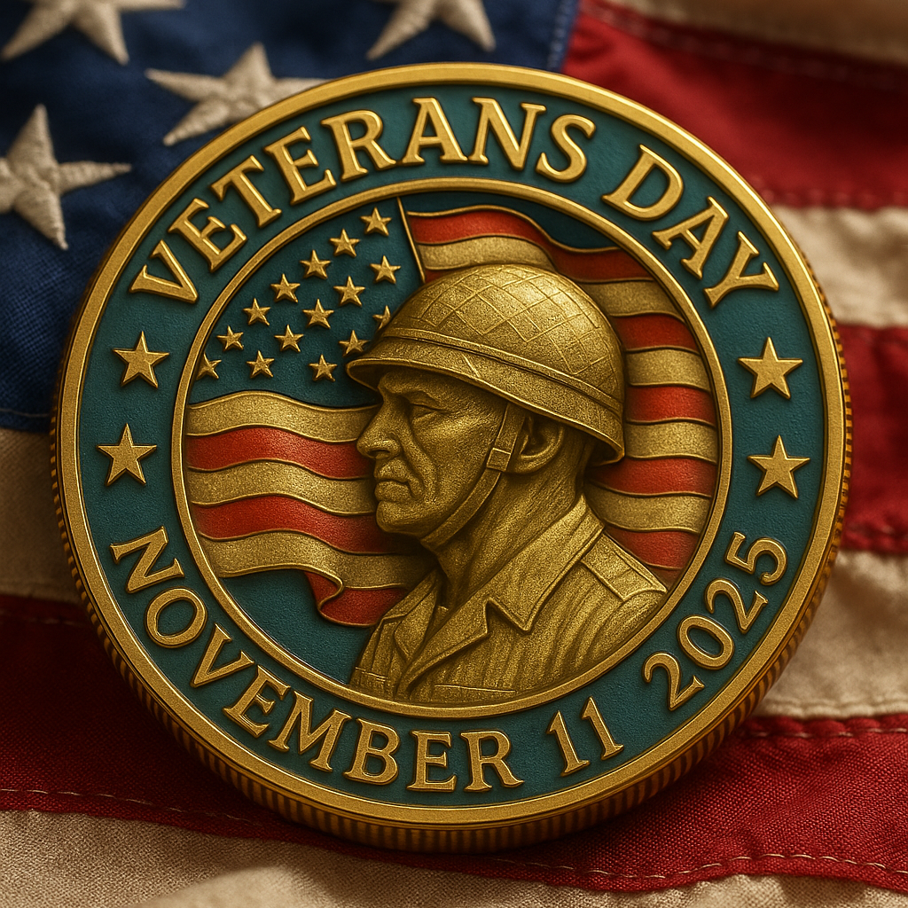 🏆Flash Sale 60% OFF - 🫡2025 Veterans Day Commemorative Coin