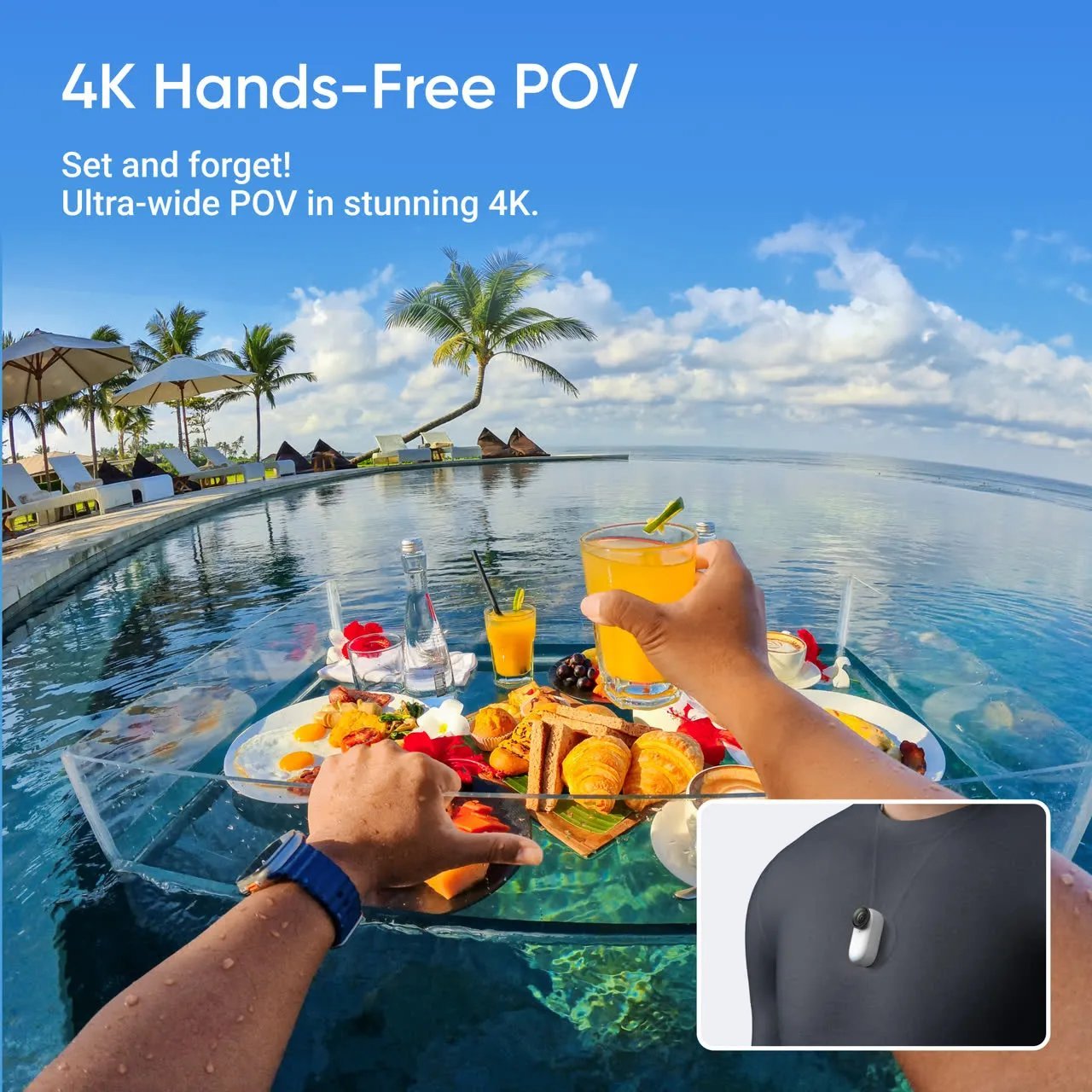 🎁TikTok Last Day Sale - 70% OFF🎉Thumb Sports Camera
