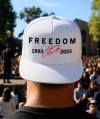 🙏60% OFF For Charlie's Fans - 🎗️🕊️Charlie Kirk Freedom Red SignatureMemorial Hat