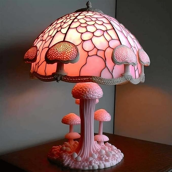 Handcrafted Mushroom Table Lamp (BUY 2 GET FREE SHIPPING)