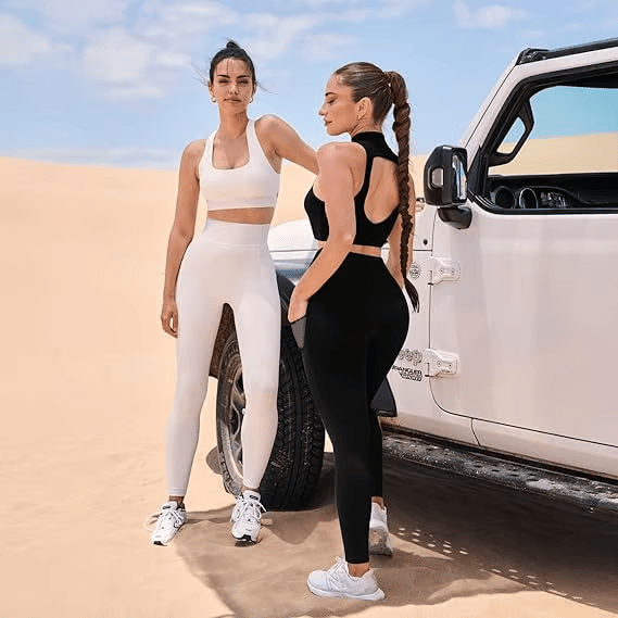 🏆️Letzter Tag 49% Rabatt🔥Formende Trainings-Leggings mit hoher Taille und Bauchkontrolle, Seitentaschen