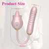 New Rose Toy Warming G-spot Tongue Licking Vibrator