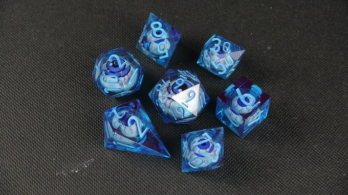 (Early Halloween Promotion- SAVE 48% OFF)Eye Rolling Dice Set(BUY 2 GET FREE SHIPPING)