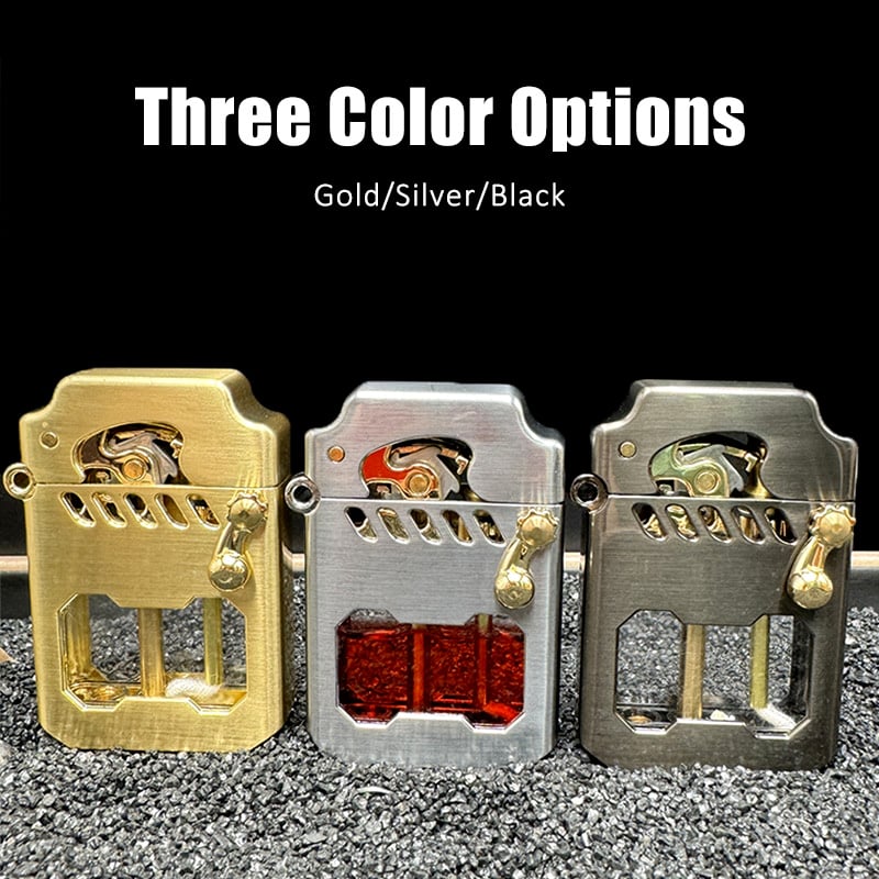 (🎄Early Christmas Sale - 49% OFF) 🔥Mecha Metal Rocker Lighter, Buy 2 Get 10% Off & Free Shipping