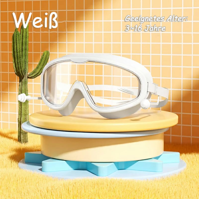🔥Letzter Tag 49% Rabatt-HD-Schwimmbrille für Kinder mit großem Rahmen, wasserdicht und beschlagfrei🥽
