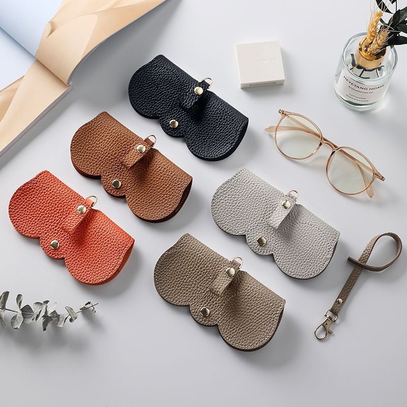 🔥Summer Hot sale--60%OFF-Soft Leather Sunglasses Bag-🔥Buy 2 get 1 Free