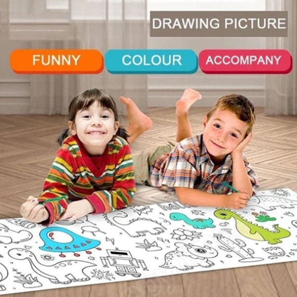 (🌲EARLY CHRISTMAS SALE - 50% OFF) Children's Drawing Roll - BUY 3 GET 15%OFF & FREE SHIPPING NOW!