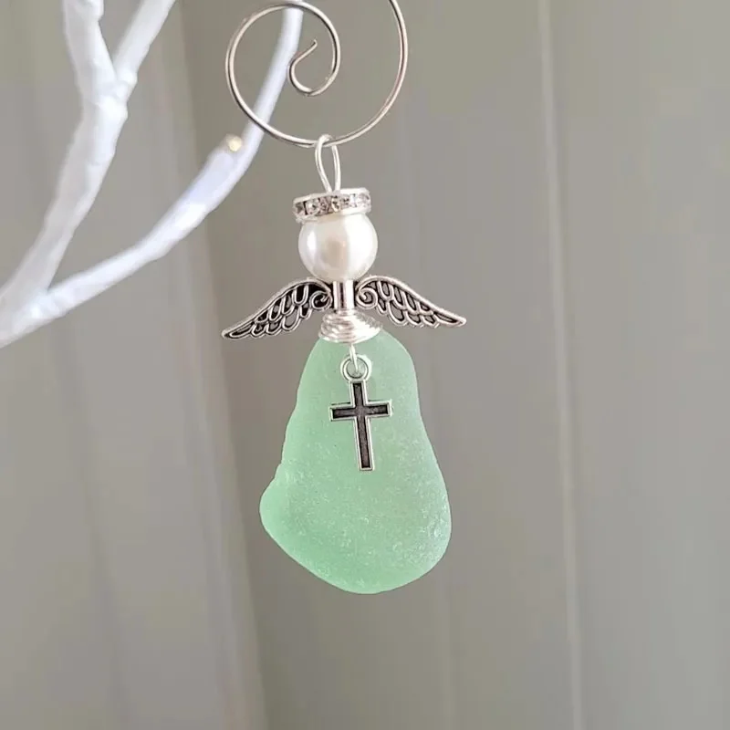 🔥Clearance Sale - 50% OFF 🎄2023 Sea Glass Christmas Tree Ornament