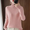 🔥 Last Day Promotion 50% OFF 🔥Women's Solid Turtleneck Knit Sweater - Buy 2 Free Shipping