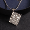✝️100% Handmade Cross Holy Bible Pendant Necklace(𝐉𝐚𝐜𝐤 𝐌𝐢𝐥𝐥𝐞𝐫 𝐇𝐚𝐧𝐝𝐦𝐚𝐝𝐞®)