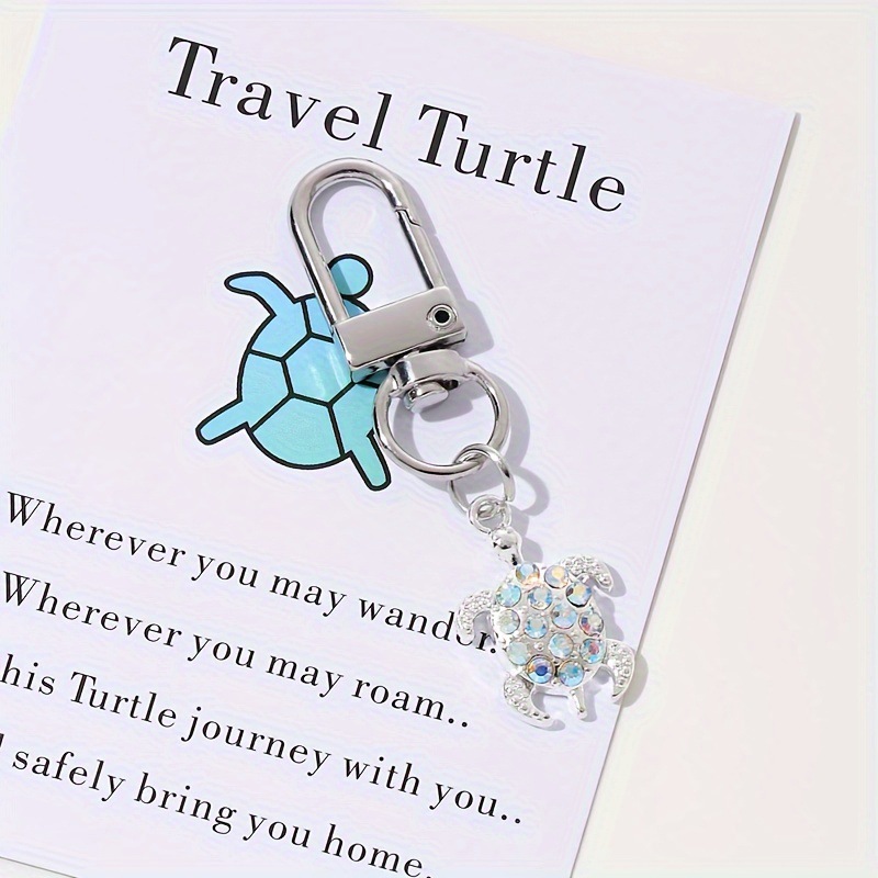 🐢Turquoise Travel Turtle Decorative Keychain -All Set 6 Styles Save $ 30 Free Shipping