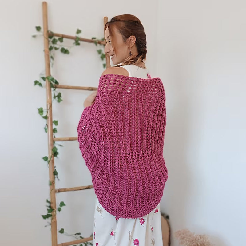 TikTok Last Day Promotion -70% OFF🎉Women's Crochet Cocoon Shrug Boho Shrug -🚚Buy 2 Get Free Shipping